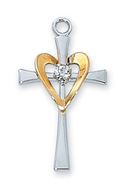 Sterling Silver Cross Pendant - L9117