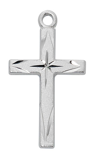 Sterling Silver Cross Boxed - L9246