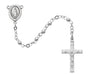 1-3LG All Sterling Rosary Boxed - McVan