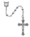 1-4LF All Sterling Rosary Boxed - McVan