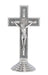 119-23 3.5" SILV OX STAN ST. BENEDICT STANDING CRUCIFIX, BOXED - McVan