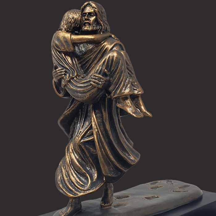 Footprints-Sculpture by Timothy P. Schmalz