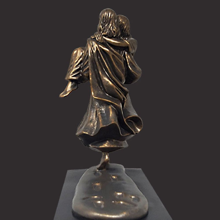 Footprints-Sculpture by Timothy P. Schmalz