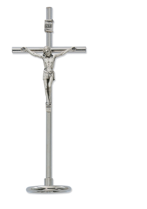 133-32 6.5" Metal Crucifix Boxed - McVan