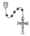 163LF Genuine Hematite Rosary Boxed - McVan