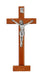 35-34 5.5" WOOD STANDING CRUCIFIX BAGGED - McVan