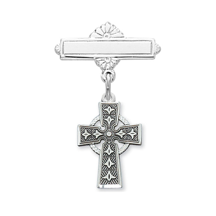 434L Sterling Celtic Baby Pin Boxed - McVan