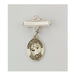 437L Sterling St Christopher Baby Pin Boxed - McVan
