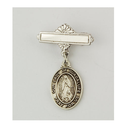 438L Sterling Guadalupe Baby Pin Boxed - McVan