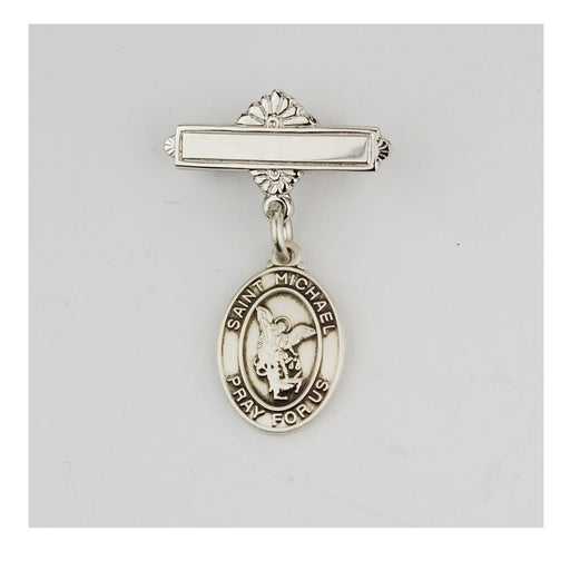 439L Sterling St Michael Baby Pin Boxed - McVan
