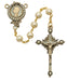 454HF Imitation Pearls of Mary Rosary Boxed - McVan
