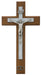 71-31 10in Walnut Wedding Crucifix Boxed - McVan