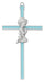 73-08 6in  Blue Boy Wall Cross Boxed - McVan