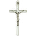 73-37 5" white enamel crucifix boxed - McVan