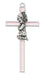 73-42 5" Pink childrens wall cross boxed - McVan