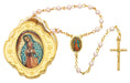 760-122 Guadalupe Box and Pink Rosary - McVan