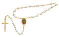 760-123 Guadalupe Box and Blue Rosary - McVan