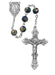 766SF Blue Cloisonné Rosary Boxed - McVan