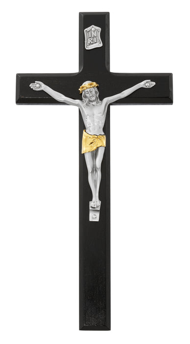 79-28 10 in. Black Crucifix Boxed - McVan