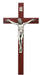 79-41 10 in. Cherry Crucifix Boxed - McVan