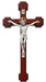 79-42492 10 in. Cherry Crucifix Boxed - McVan