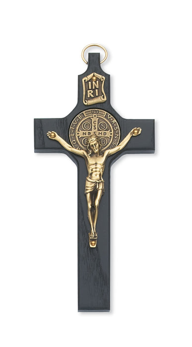 79-42500 6 1/4 in. St. Benedict Crucifix Boxed - McVan