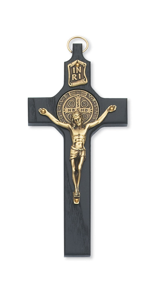 79-42500 6 1/4 in. St. Benedict Crucifix Boxed - McVan