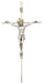 79-42501 10 in. Silver Crucifix Boxed - McVan