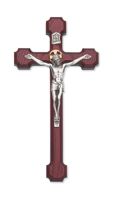79-42613 8 in. Cherry Crucifix Boxed - McVan