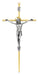 79-42622 10" Brass Crucifix Boxed - McVan
