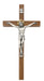 79-42625 8 in. Walnut Crucifix Boxed - McVan