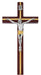 79-42656 10 in. Cherry Crucifix Boxed - McVan