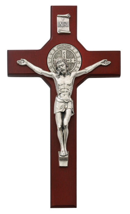 79-42672 10.5 in. St. Benedict Crucifix Boxed - McVan