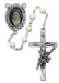 792DF Pearl like  St Therese Rosary Boxed - McVan