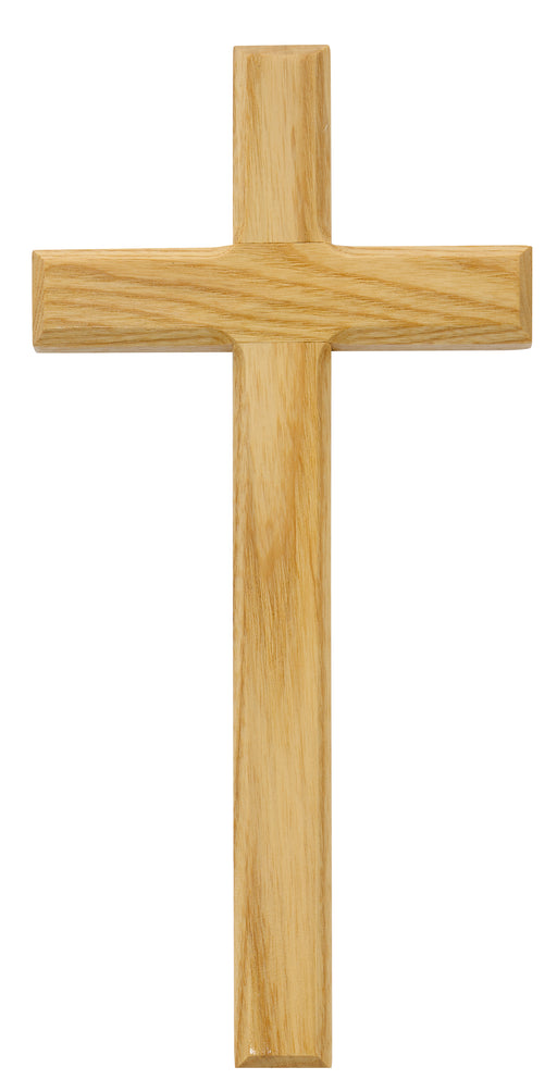 80-110 10" beveled oak cross boxed - McVan