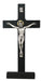 80-62 8 in. Black Standing Crucifix Boxed - McVan