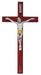 80-98 10 in. Cherry Crucifix Boxed - McVan