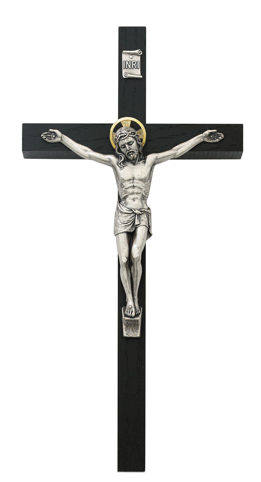 80-99 8 in. Black Crucifix Boxed - McVan