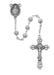 808SF Filigree Metal Rosary Boxed - McVan
