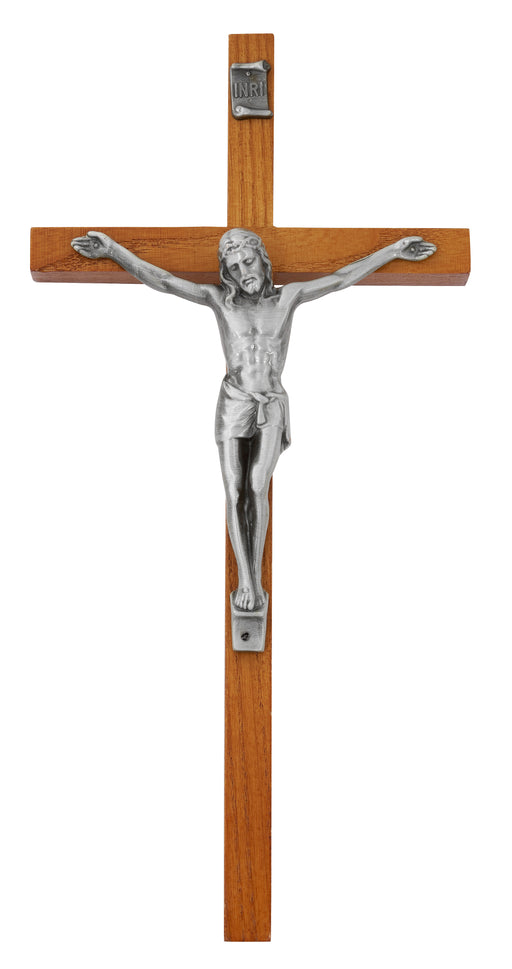 81-39 10" Walnut Crucifix bagged - McVan