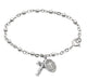 912L 5 1/2 in Sterling Baby Rosary Bracelet Boxed - McVan