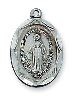 AN1603MI Pewter Miraculous Pendant - McVan