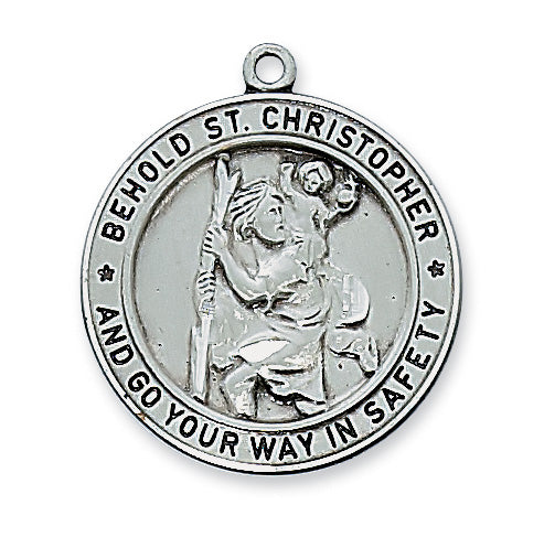 AN2516 Pewter St. Christopher Pendant - McVan