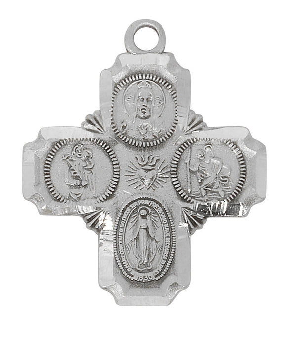 AN398 Pewter 4-way Pendant - McVan