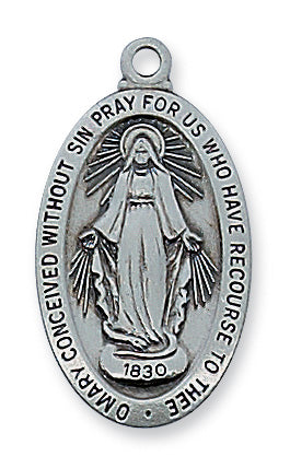 AN500MI Pewter Miraculous Pendant - McVan