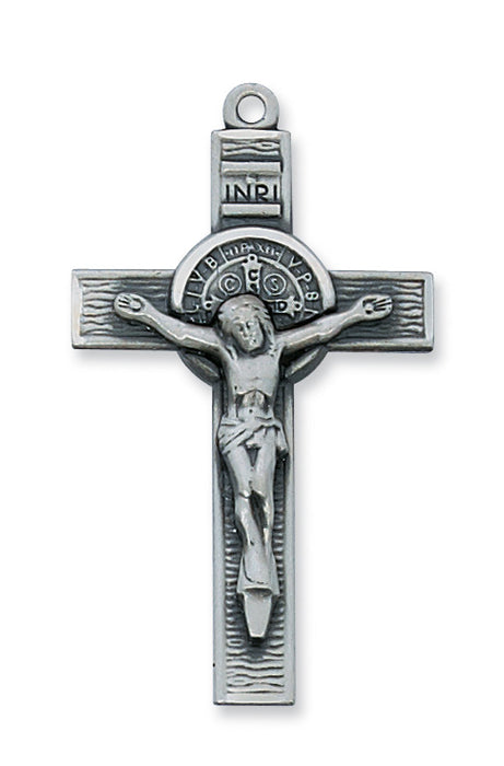 AN9078 Pewter St. Benedict Crucifix Pendant - McVan