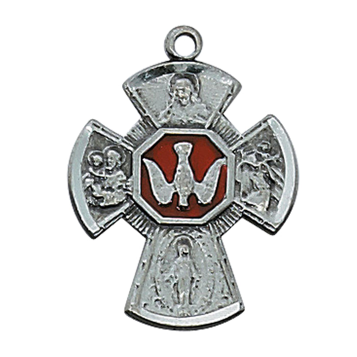 ANMG5ES Pewter 4-way Pendant Boxed - McVan