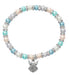 B1015C MULTI PEARL BABY STETCH BRACELET CARD AND HANG BAG - McVan