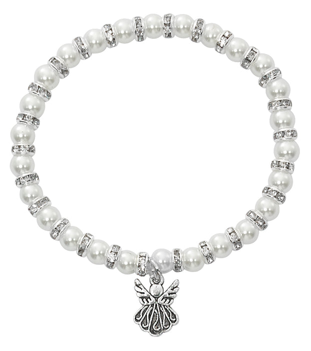 B1017C PEARL BABY STETCH BRACELET CARD AND HANG BAG - McVan