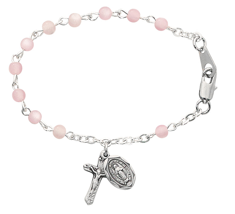 B25L 5 1/2in Pink baby bracelet - McVan
